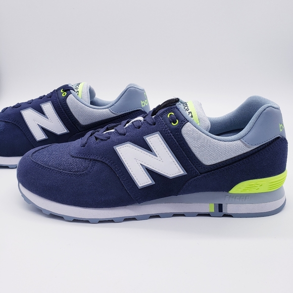 new balance 574 energy lime